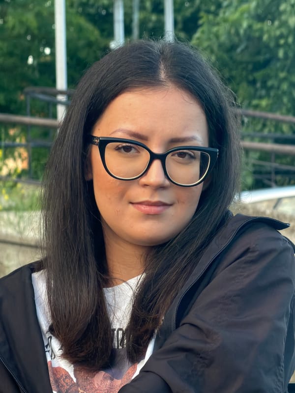 Sunset documented in Kostinbrod residential area with portrait