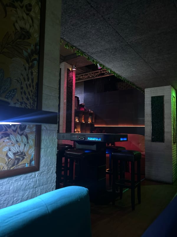 Evening social gathering documented at Varna lounge establishment