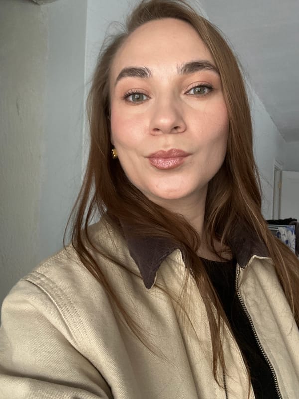 Woman Takes Selfies in Kharnavy, Russia