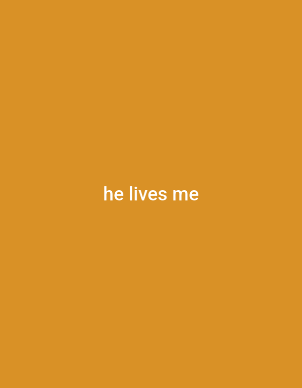 Bold-color text cards mixing faith phrases and everyday affirmations