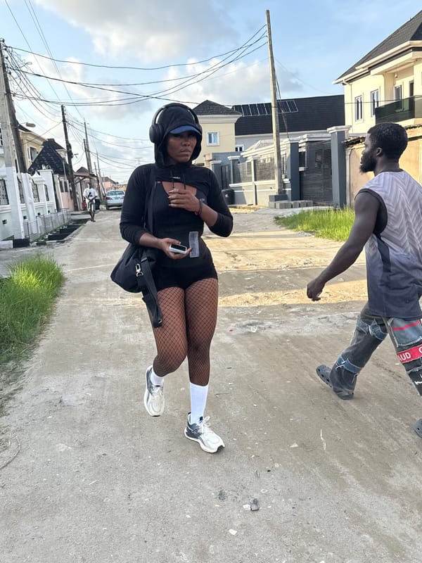 Everyday street scenes documented in Ado, Nigeria