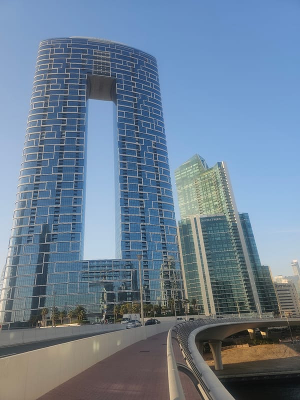 Dubai cityscape and canal views documented by witnesses