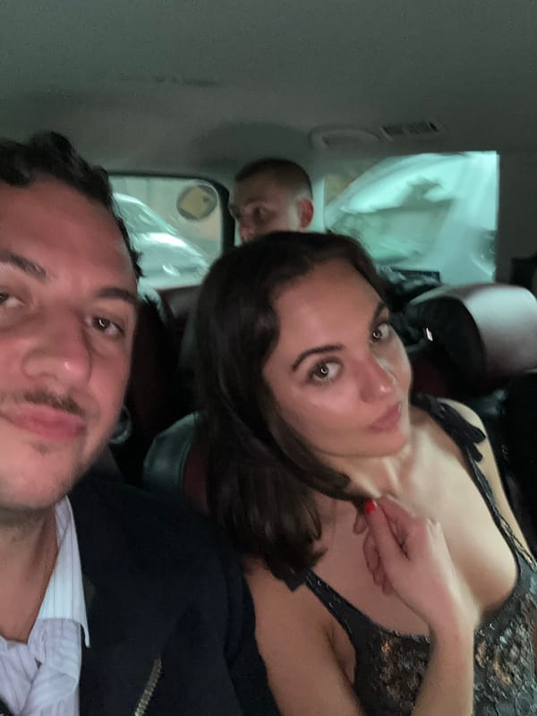 Three people spotted in vehicle interior in London