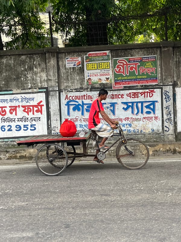 Morning street life documented across Dhaka neighborhoods