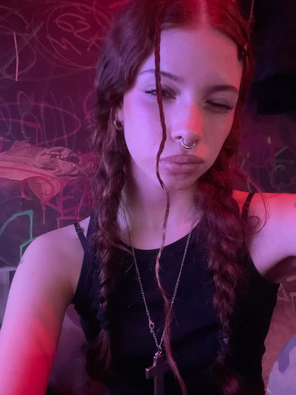 Woman with braids photographed on surfaces in Buenos Aires