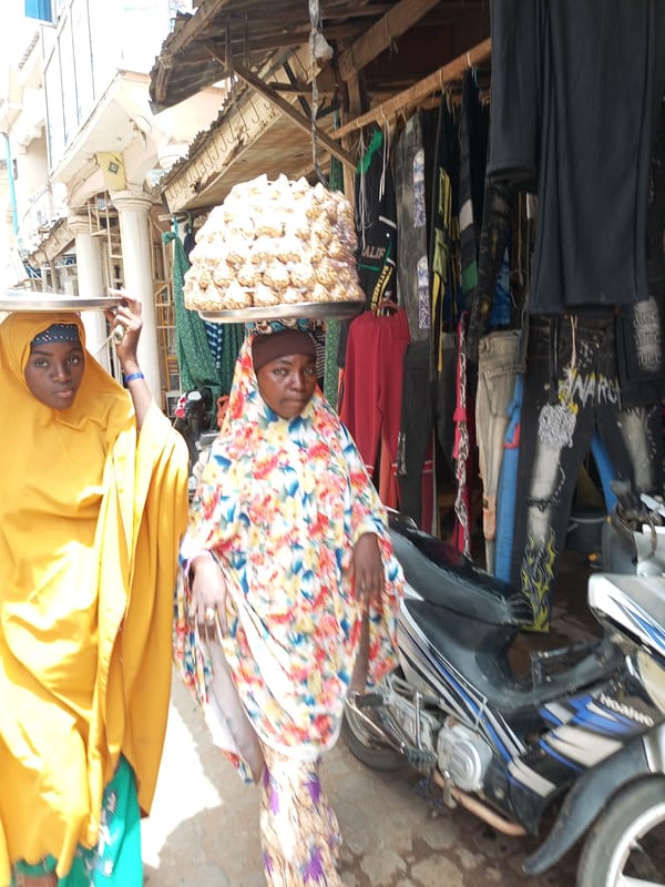 Daily street life documented in Gombe and Pantame Nigeria