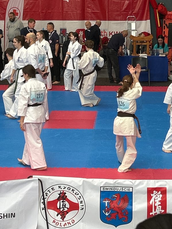 Karate competition held in Ahlbeck, Germany Friday morning