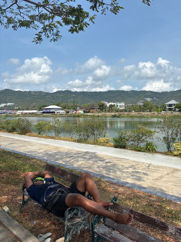 Early morning scenes captured across Baan Chaweng, Thailand