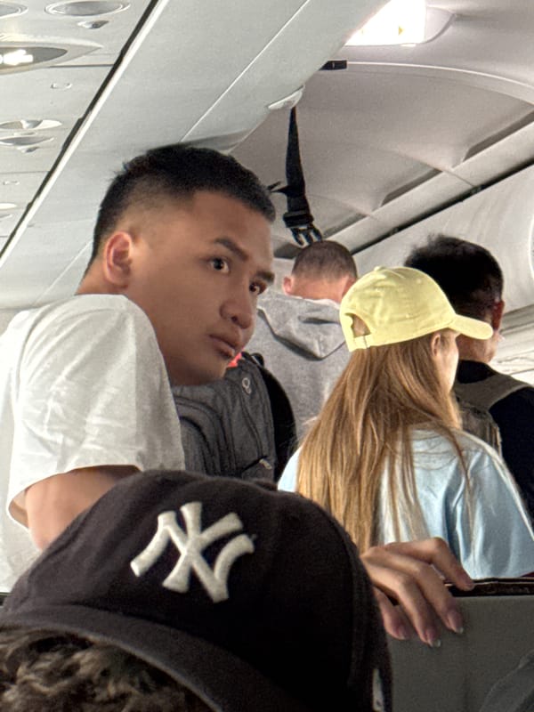 On board a VietJet flight at U-Tapao Airport, Thailand
