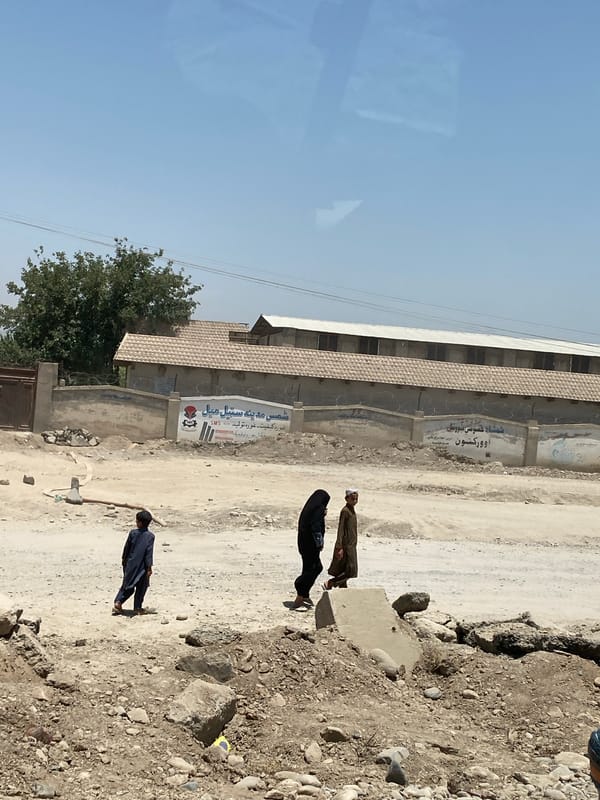 Street life and market stalls in Kokaran, Afghanistan