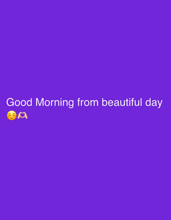 Morning greeting message displayed in Slavyani, Bulgaria