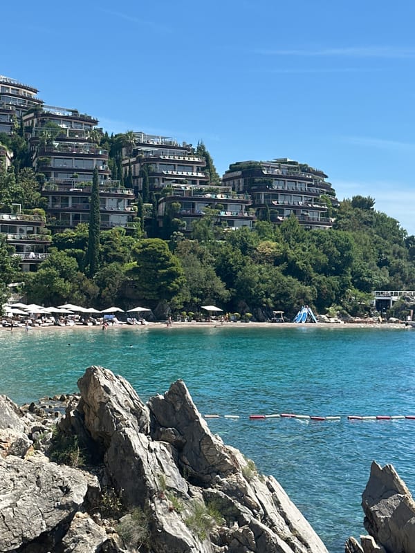 Hillside resort meets Adriatic coast in Budva