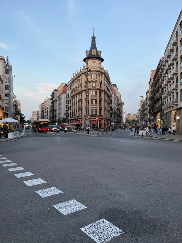 Everyday Barcelona street life documented across city locations
