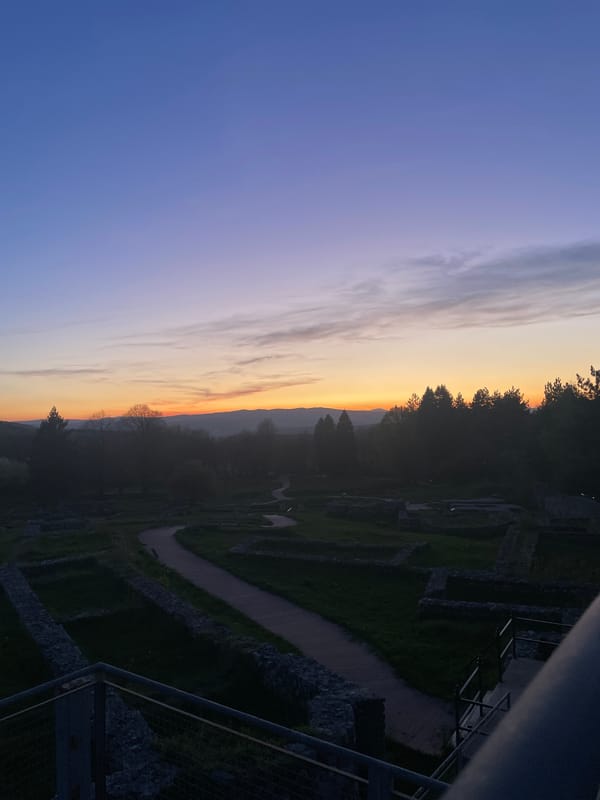 Evening visit to Krakra Fortress ruins documented in Pernik