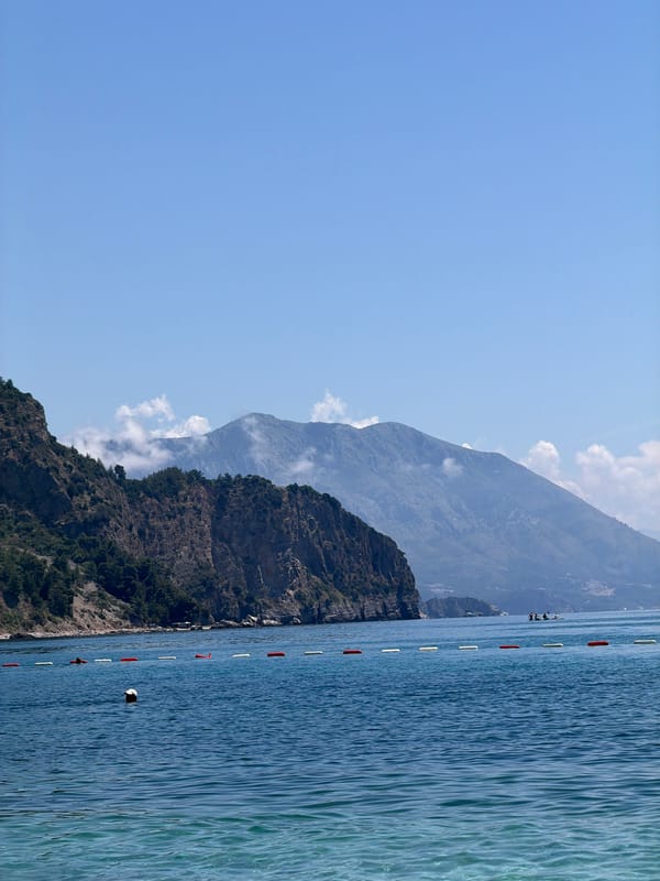Perfect beach day unfolds in Montenegro's Prijevor resort