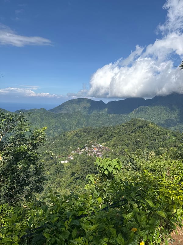 Couple photographs at Pura Lempuyang Luhur temple in Abang