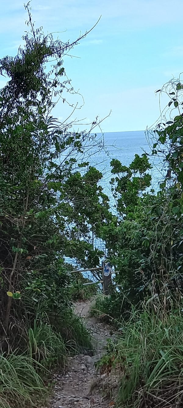 Coastal Thailand scenery documented across two villages over 30 minutes