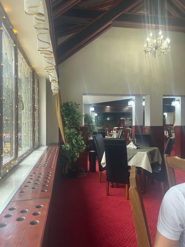 Restaurant interior moments documented in Bachkovo, Bulgaria