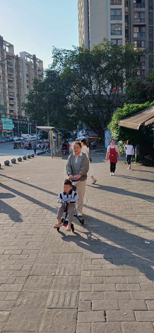 Daily life moments captured across Chongqing districts Saturday morning