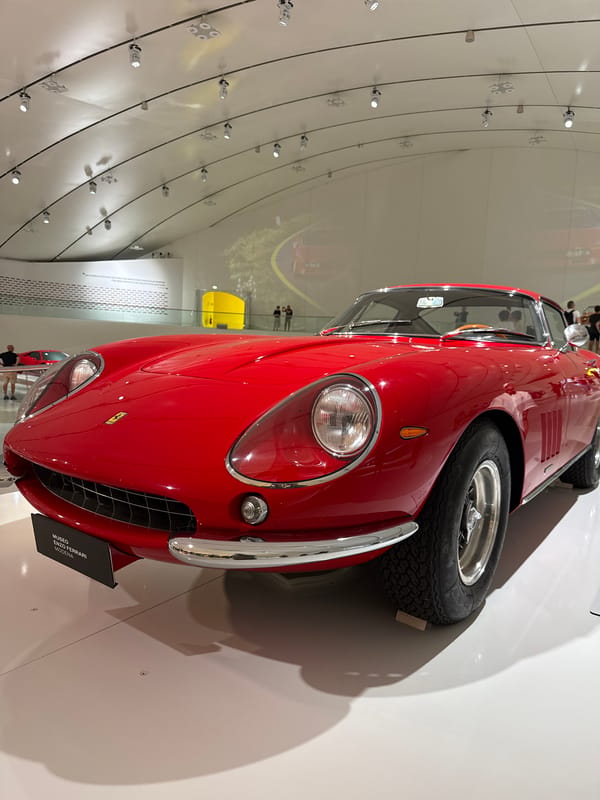 Ferrari Museum Modena showcases seven classic and modern vehicles