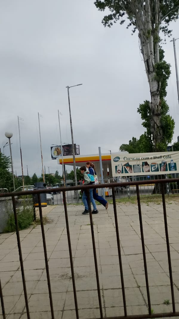 Morning scenes documented across Sofia under cloudy skies