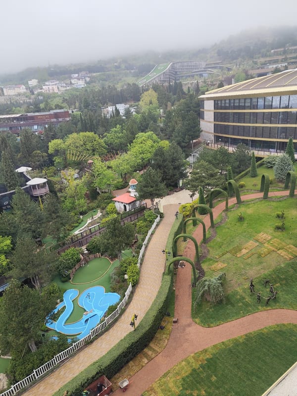 Aerial views captured of Ukrainian resort town development