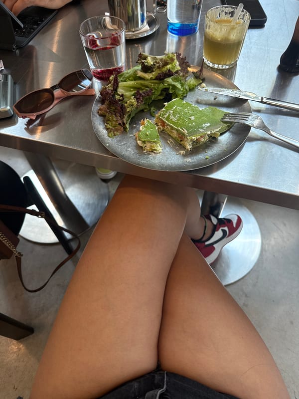Lunch stop at Blend café in Almaty