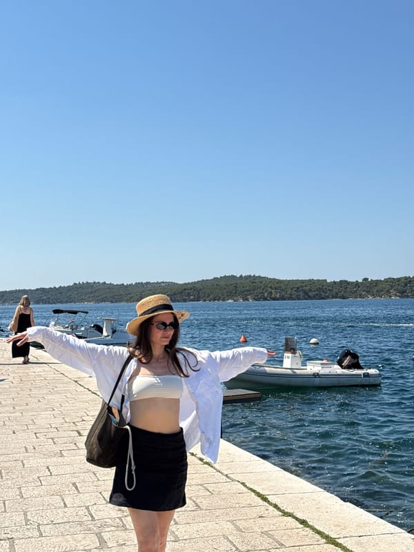 Morning along Šibenik's waterfront — promenade walks, harbor views, dining
