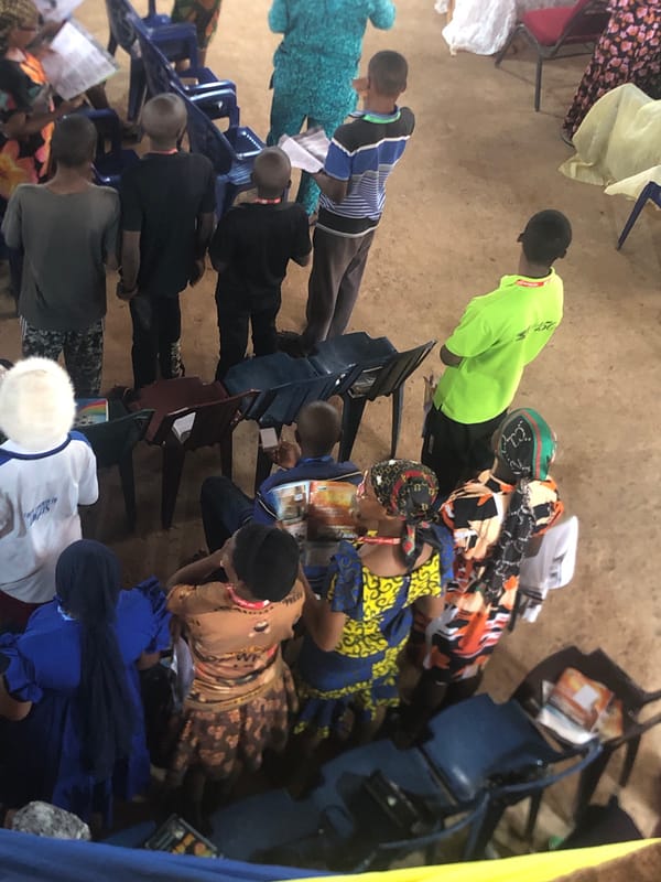 Religious gathering draws crowd to indoor hall in Obosi