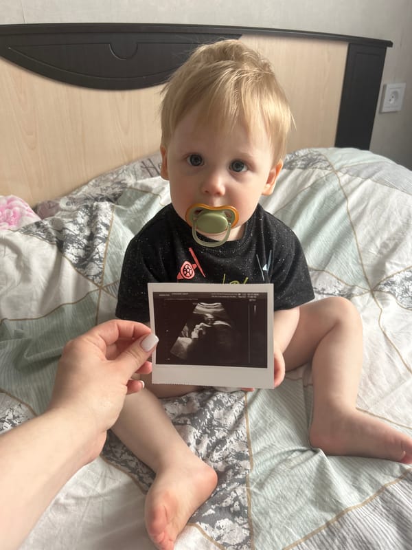 Toddler photo paired with '#Loved ones' text in Chaikovsky