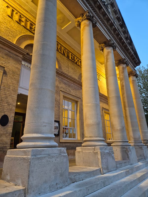 Evening architectural tour documented across West Suffolk streets