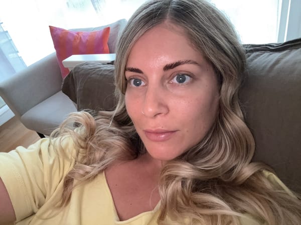 Woman resting on Paris sofa captured in afternoon photos