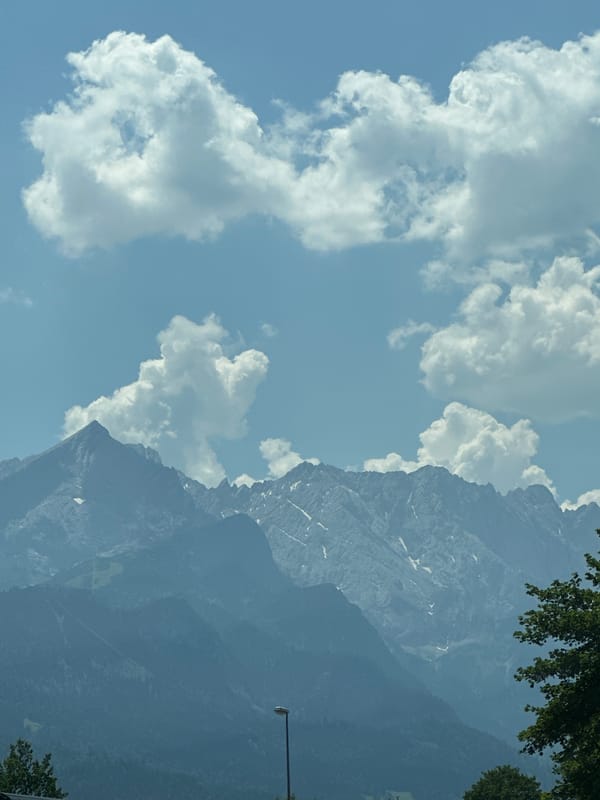 Alpine roads, mountain views, and a meal prep day in Garmisch
