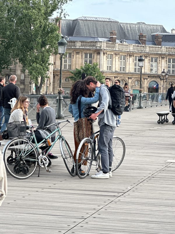 Parisians and tourists enjoy typical evening activities along Seine River