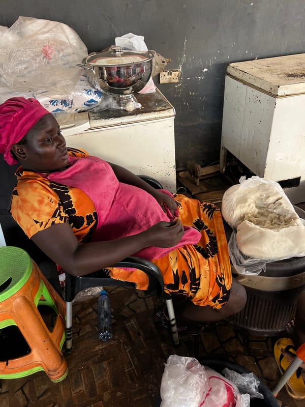 Morning Food Preparation Activities Documented in Nigerian Markets
