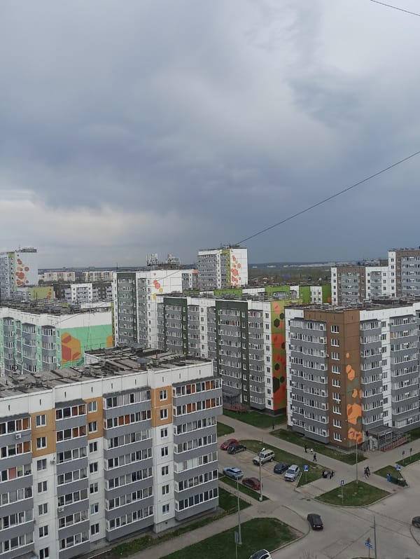 Morning moments captured in Кондратово residential area