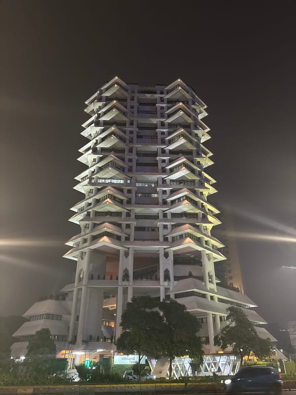 South Jakarta observer documents Intiland Tower and interior spaces