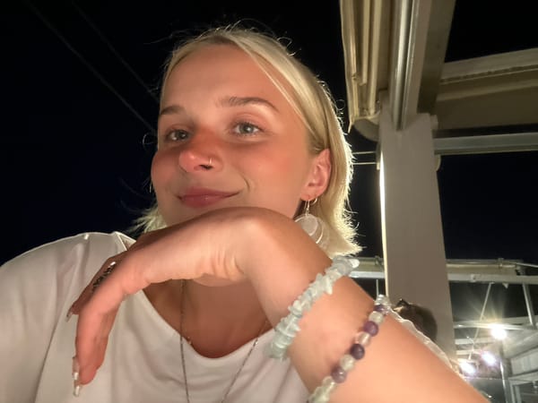 Evening out in Laganas, capped off by a street cat encounter