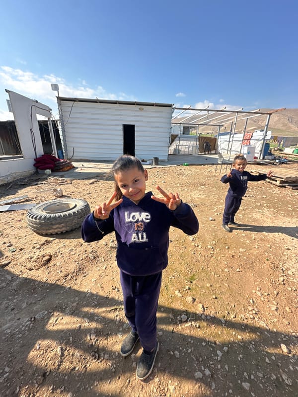 Daily life documented in Palestinian settlement community