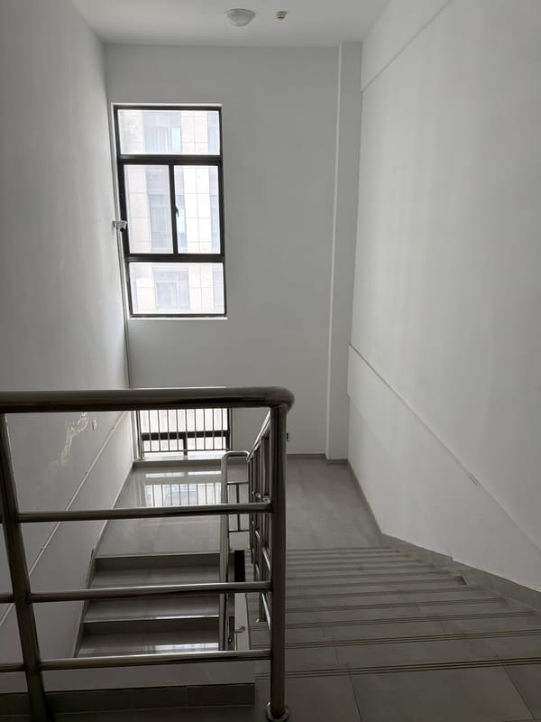 Building interior documented in Jiangning District stairwell