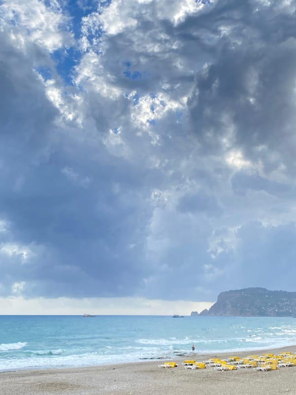 Afternoon scenes captured around Alanya coastline and landmarks