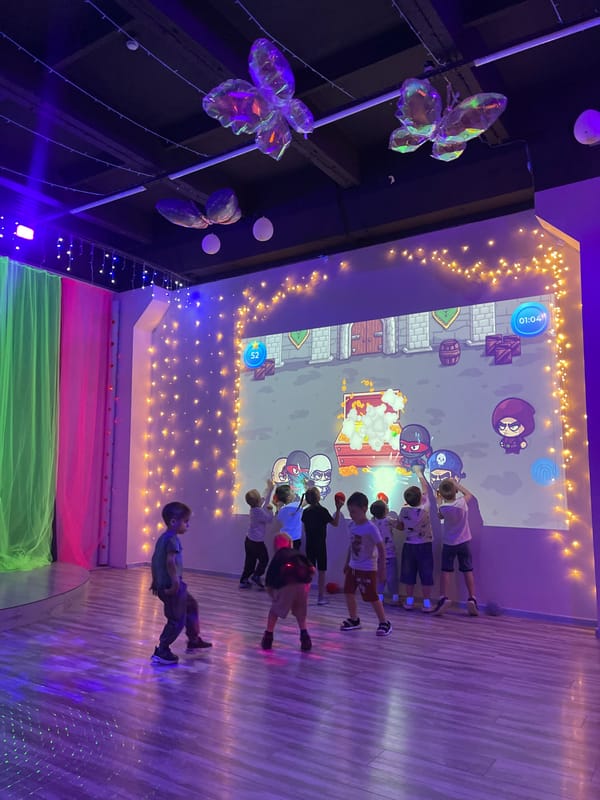 Children's Interactive Gaming Party in Donskoye Entertainment Venue