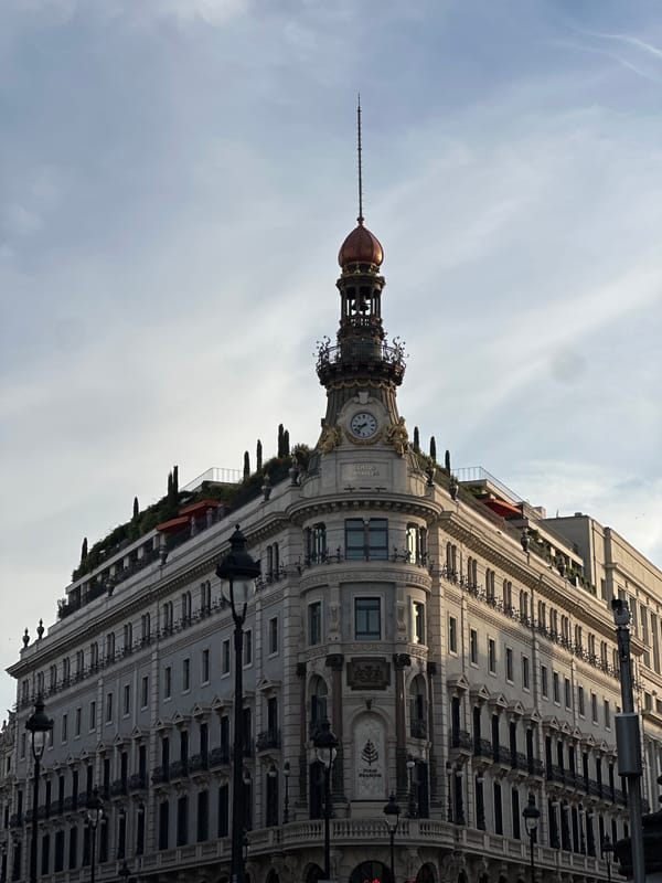 Madrid resident documents city landmarks and street scenes