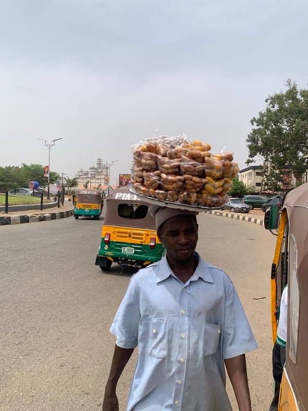Daily street life documented across Jos, Nigeria morning hours