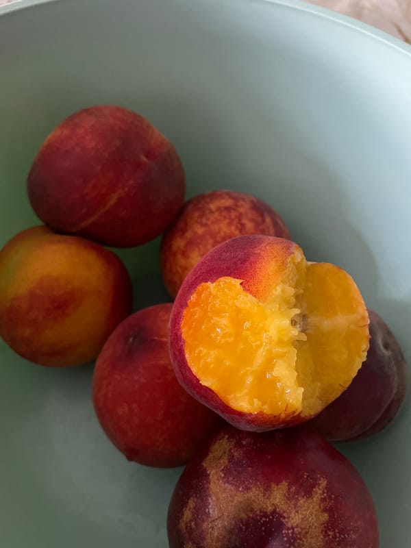 Fresh summer fruit, up close in Timișoara