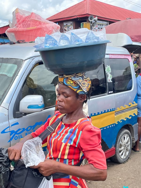 Morning market hustle across Fegge and Onitsha, Nigeria