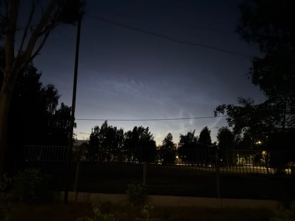 Evening out in Nizhny Novgorod, twilight to stairwell.