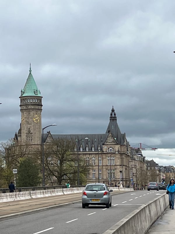 Luxembourg City landscapes photographed during morning hours
