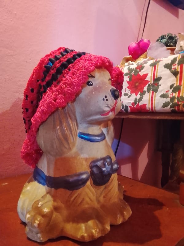 Indoor decorations observed in Macho Muerto, Venezuela early morning