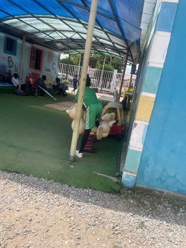 School day in session at a colorful Abuja campus